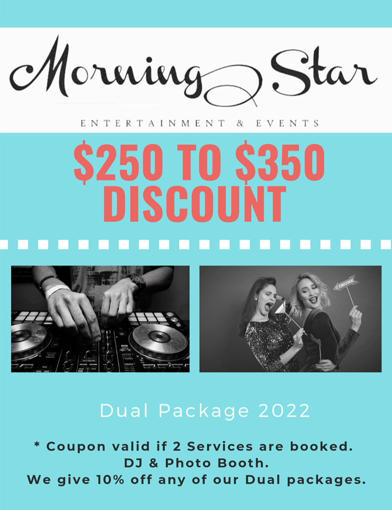 DJ and Photo Booth Coupon